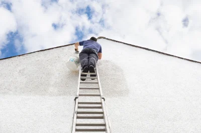 Peinture extérieure à la Chapelle-du-Mont-de-France — façades et ravalement